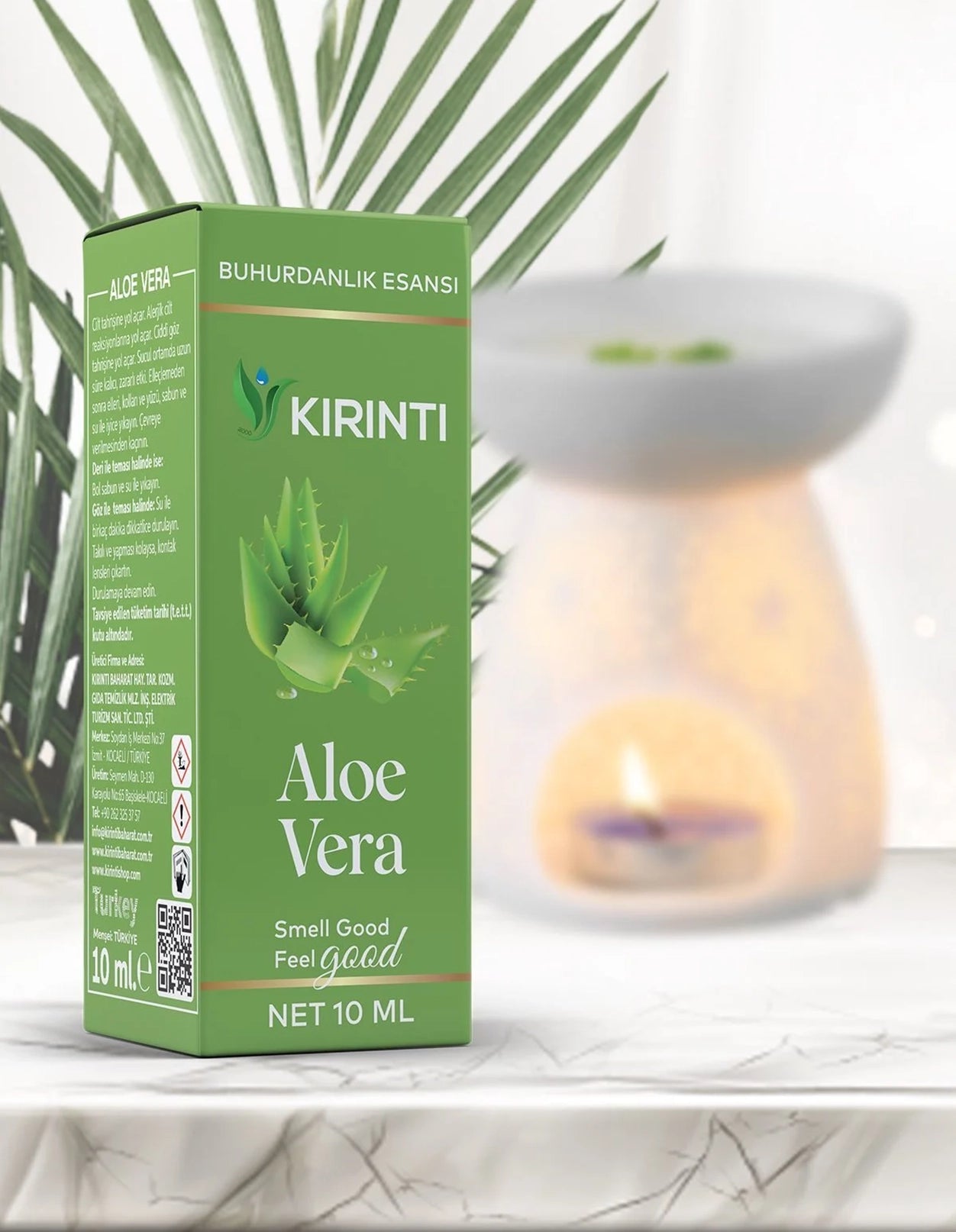 Aloe Vera Buhurdanlık Esansı Kırıntı 10 ml