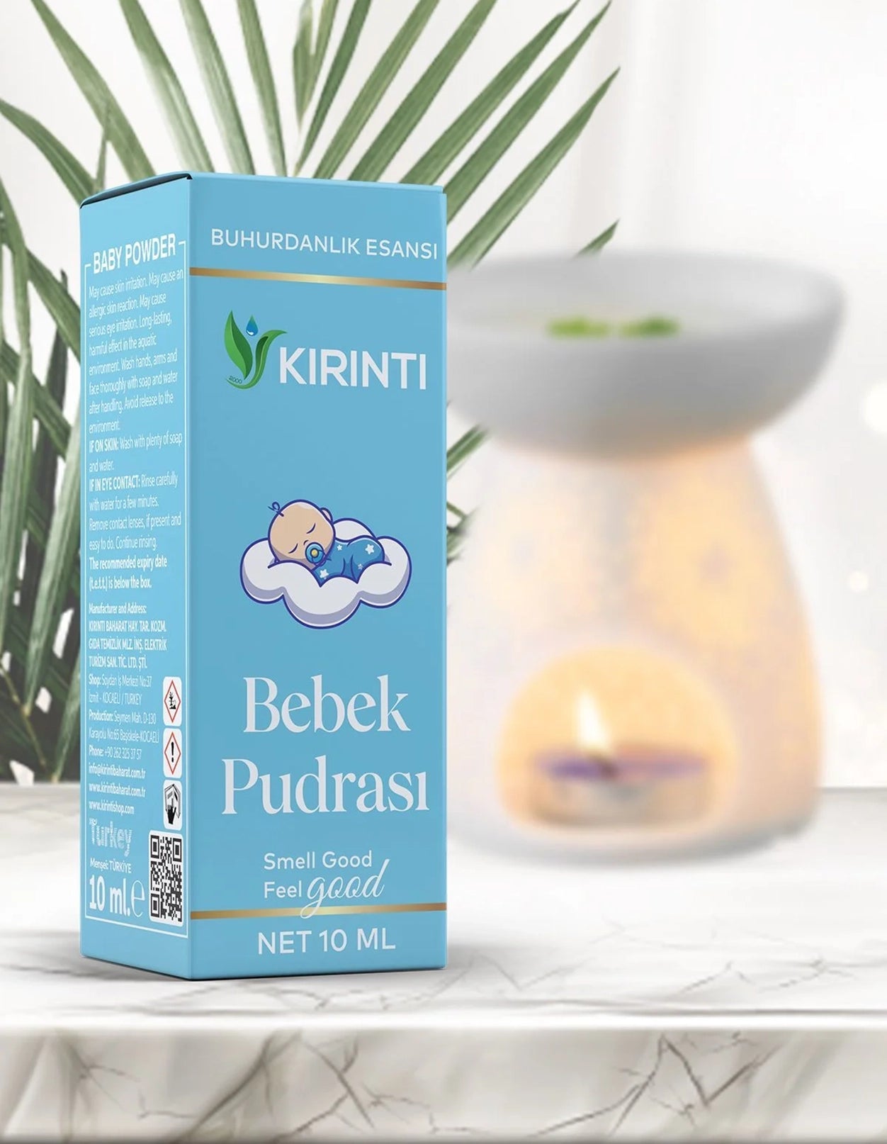 Bebek Pudrası Buhurdanlık Esansı Kırıntı 10 ml