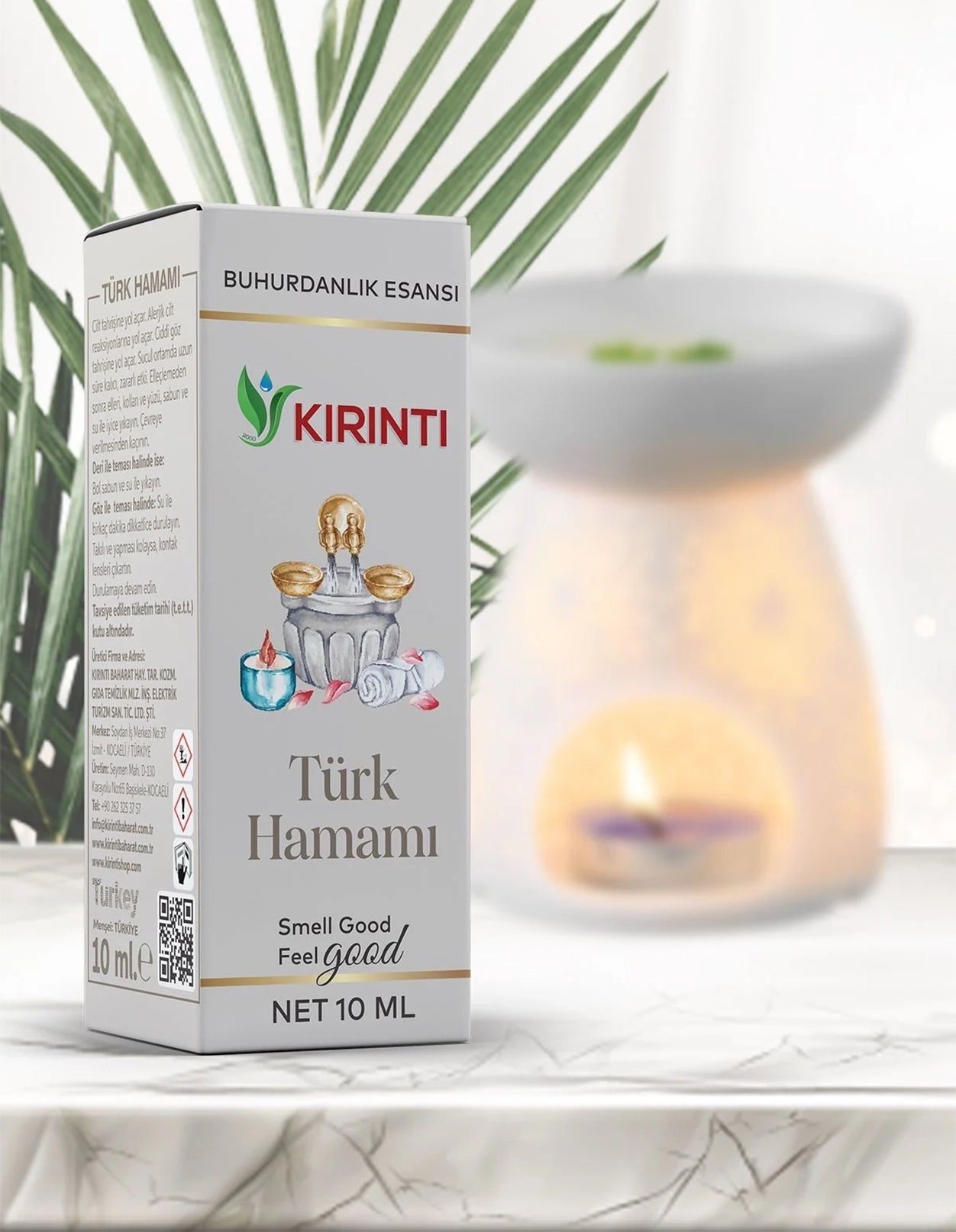 Türk Hamamı Buhurdanlık Esansı Kırıntı 10 ml